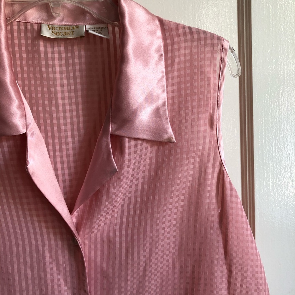 Vintage Victoria’s Secret Silky Dusty Rose Tank